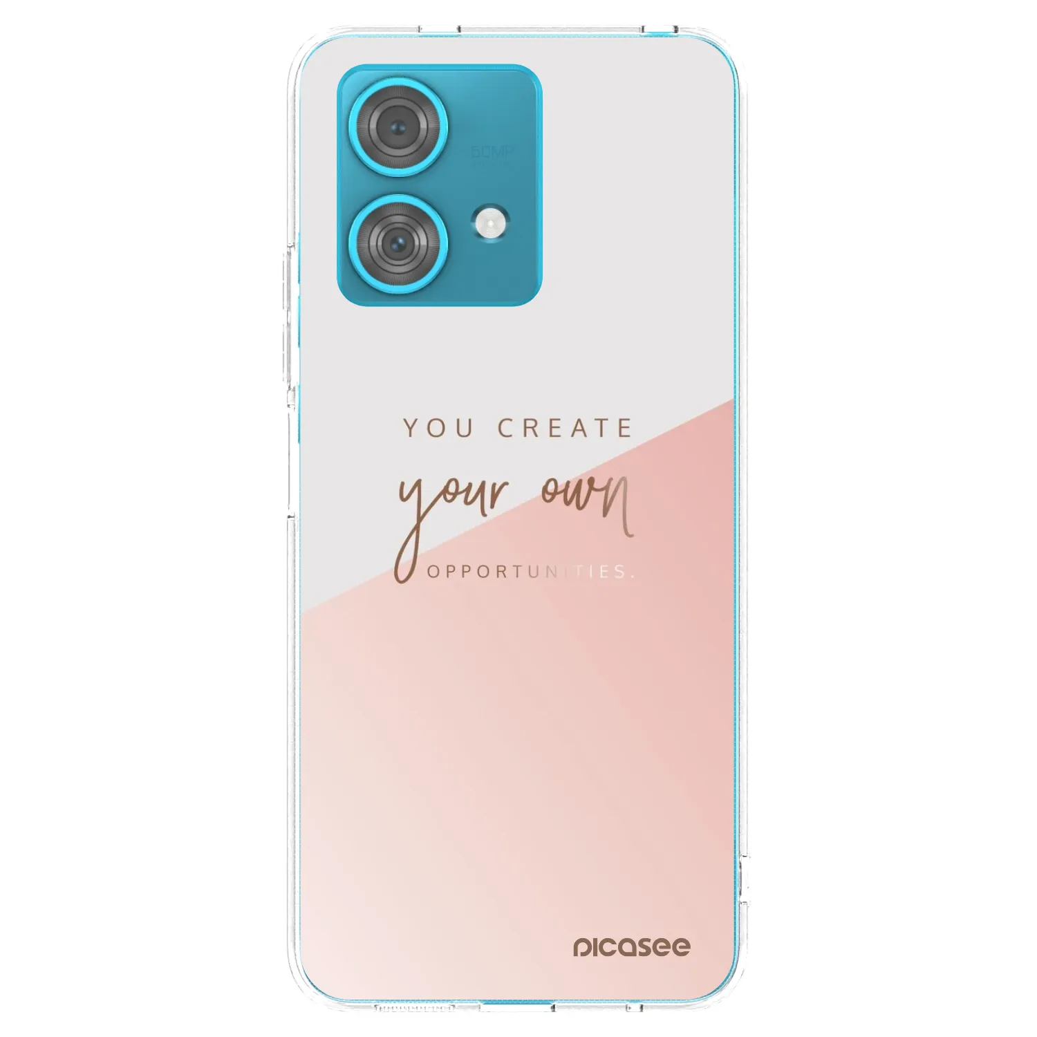 Picasee silikonska prozirna maskica za Motorola Edge 40 Neo - You create your own opportunities