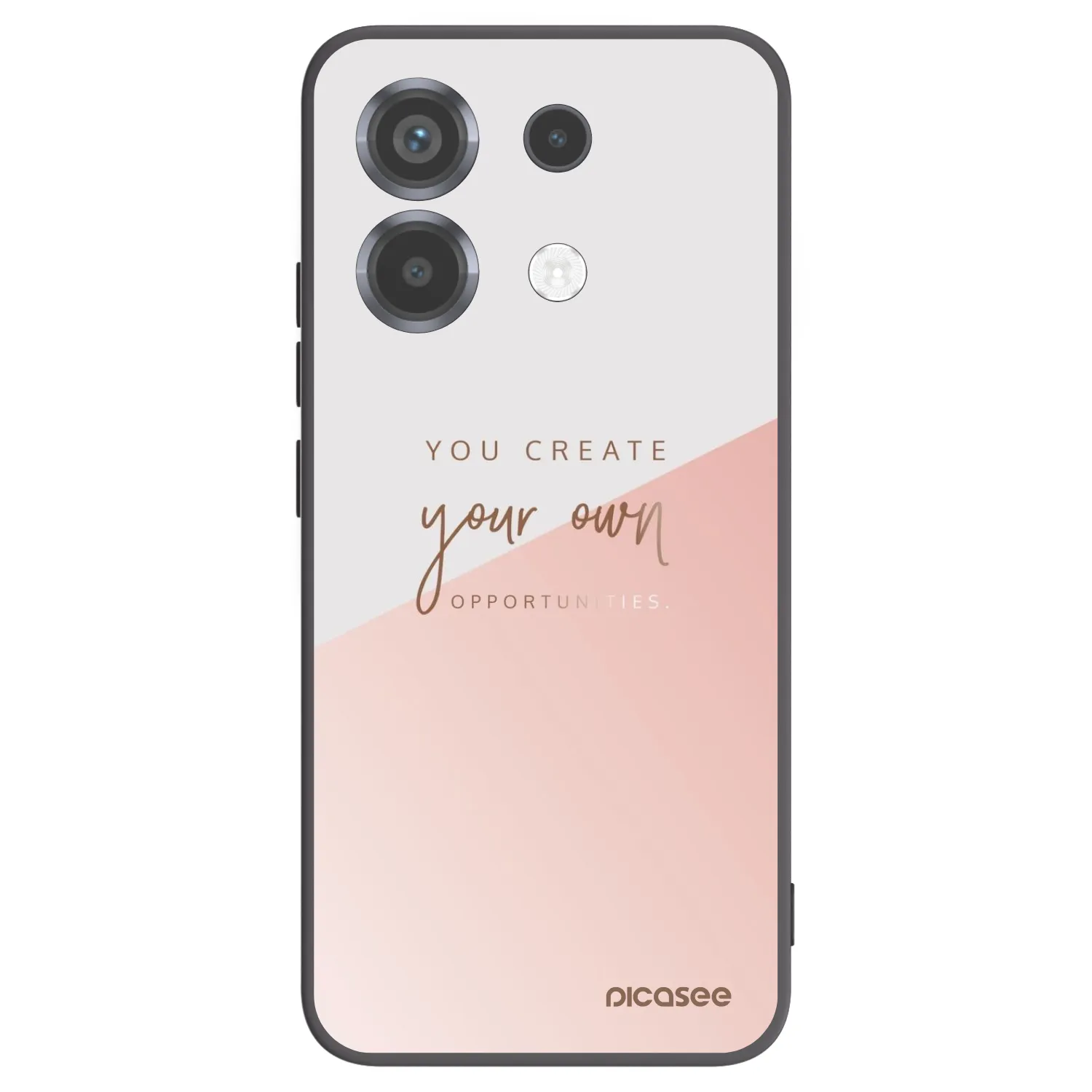 Picasee crna silikonska maskica za Xiaomi Poco X6 - You create your own opportunities