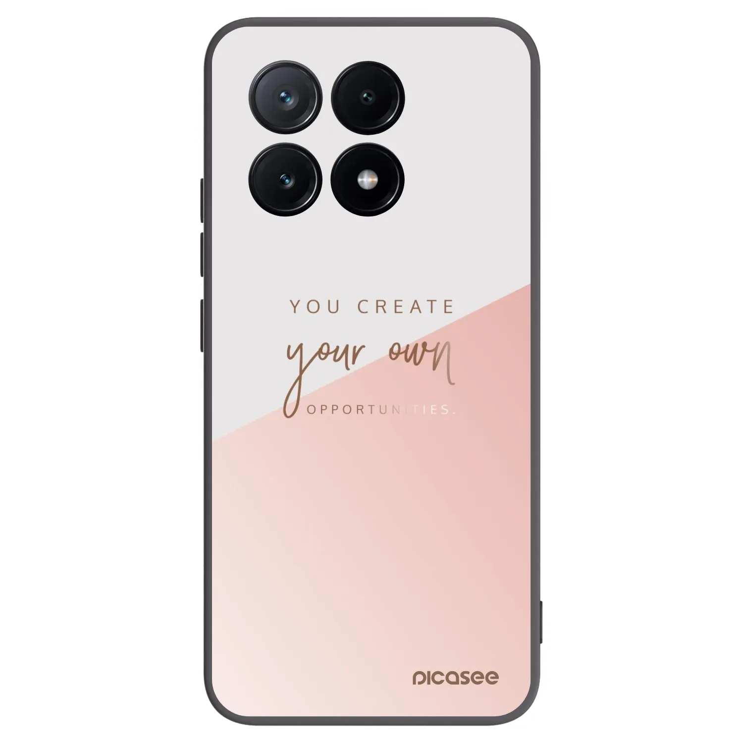 Picasee crna silikonska maskica za Xiaomi Poco X6 Pro - You create your own opportunities