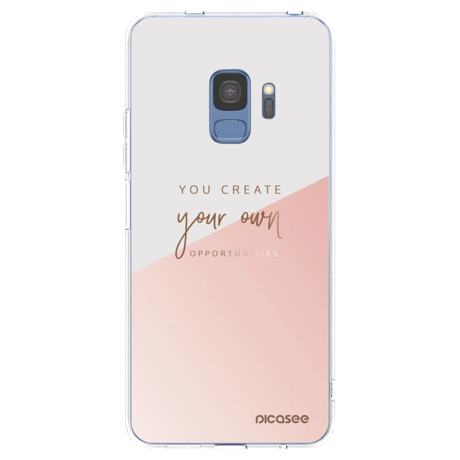 Picasee silikonska prozirna maskica za Samsung Galaxy S9 G960F - You create your own opportunities