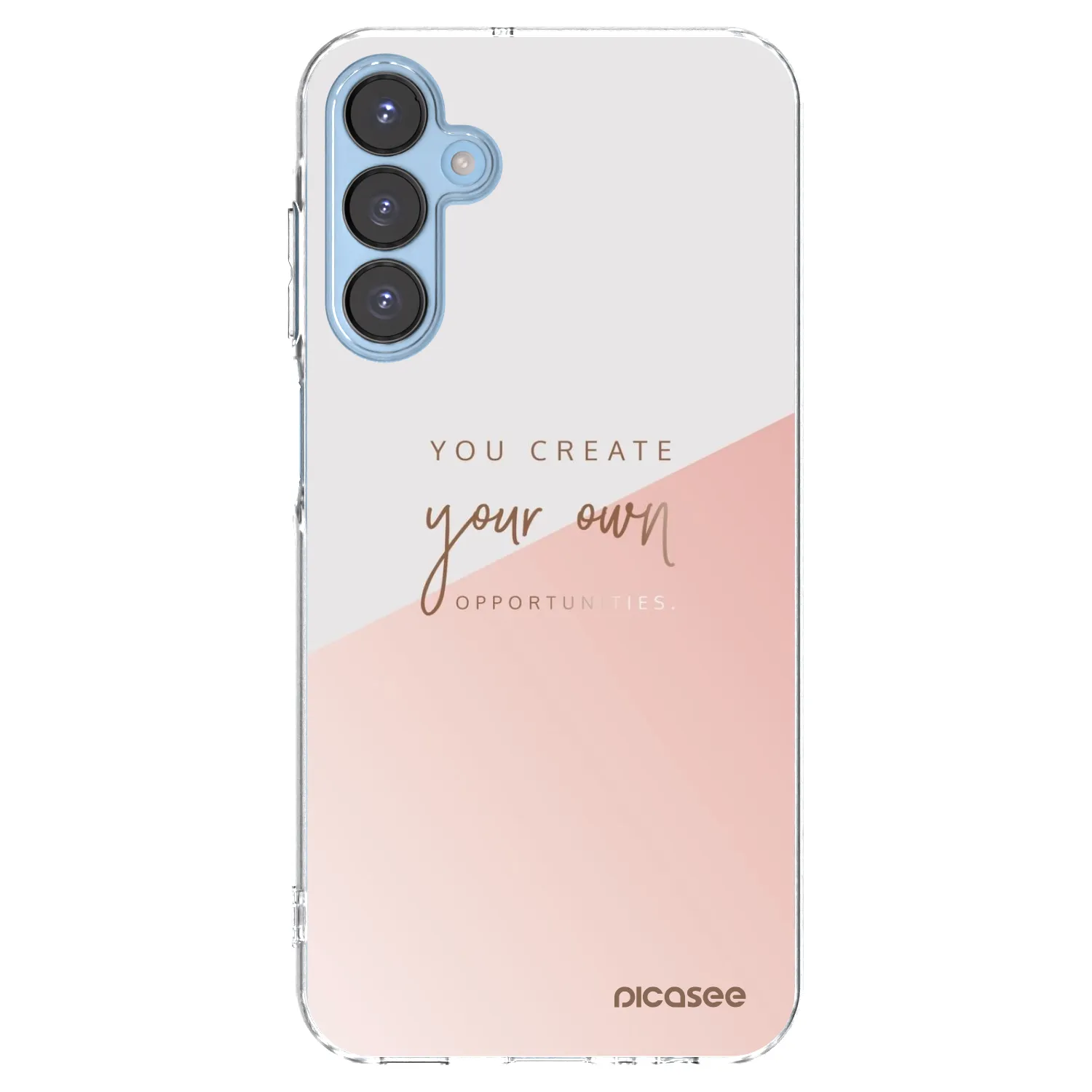 Picasee silikonska prozirna maskica za Samsung Galaxy A15 A156B 5G - You create your own opportunities