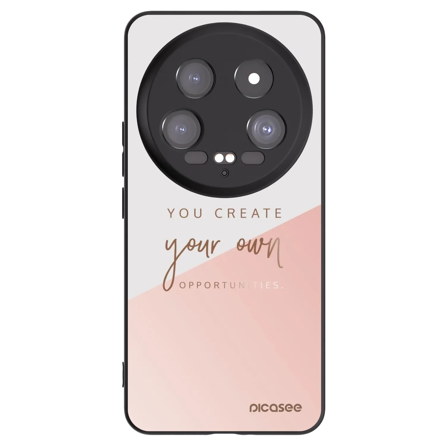 Picasee crna silikonska maskica za Xiaomi 14 Ultra - You create your own opportunities