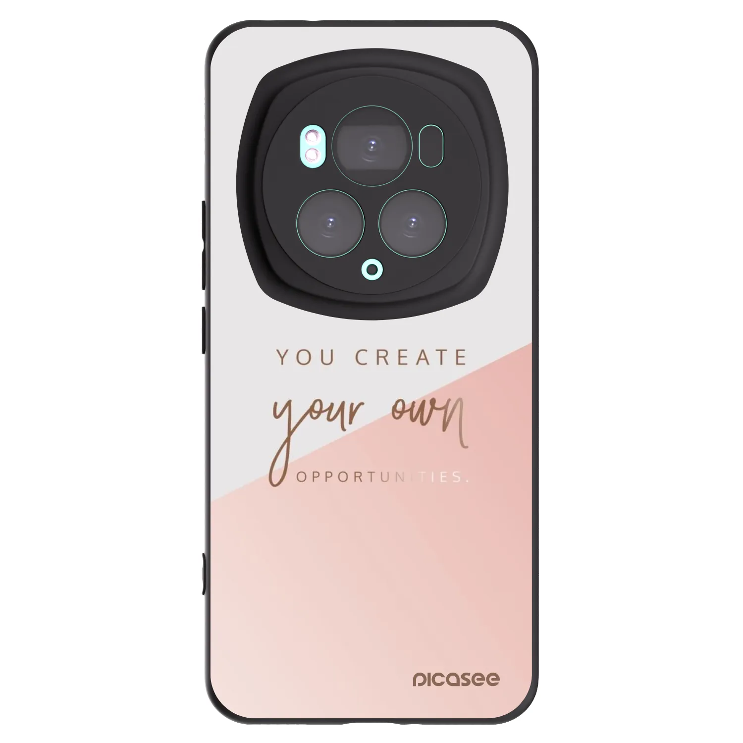 Picasee crna silikonska maskica za Honor Magic6 Pro - You create your own opportunities