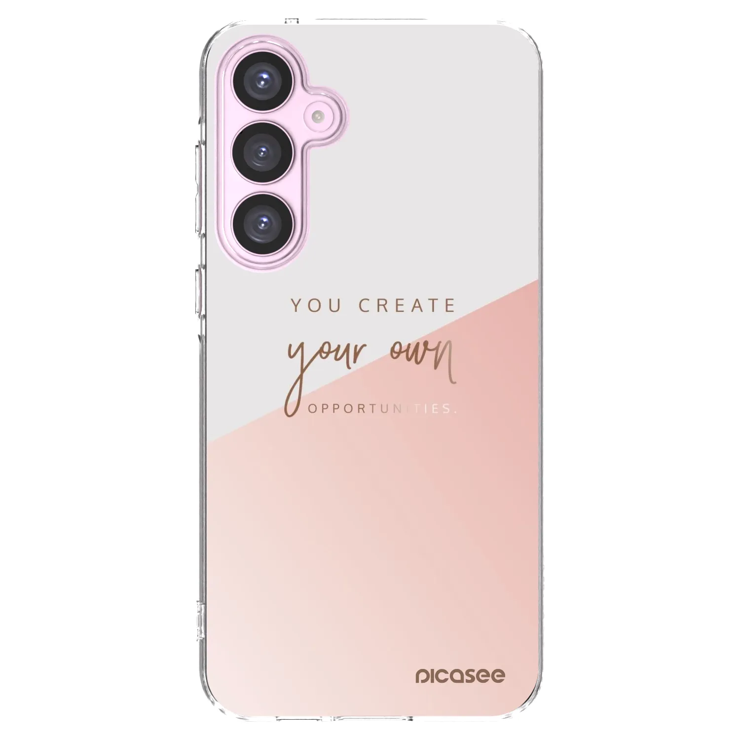 Picasee silikonska prozirna maskica za Samsung Galaxy A55 5G A556B - You create your own opportunities