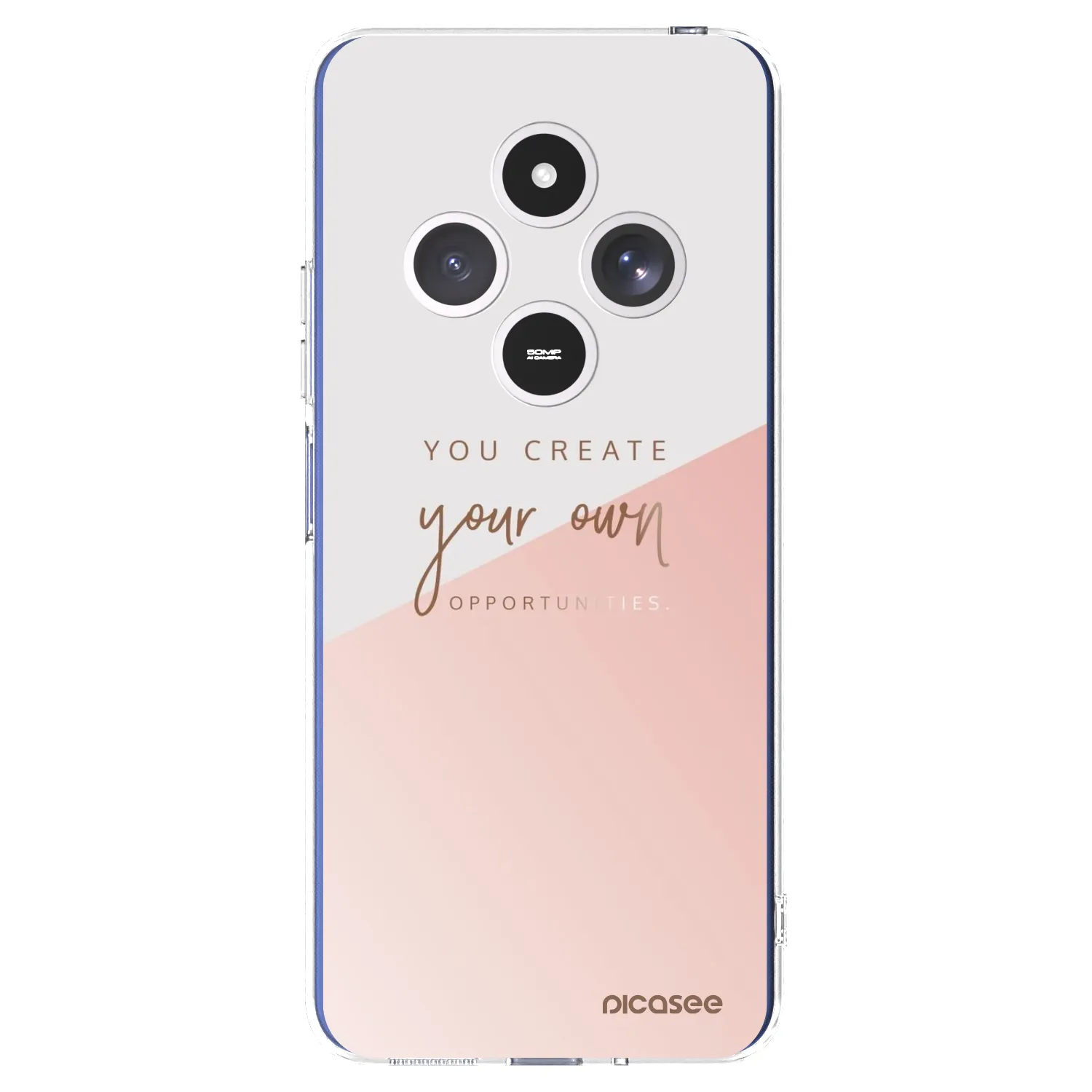 Picasee silikonska prozirna maskica za Xiaomi Redmi 14C - You create your own opportunities