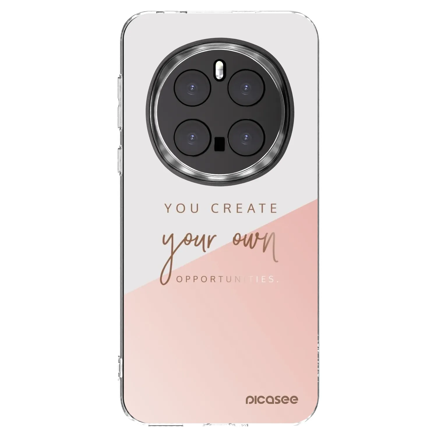 Picasee silikonska prozirna maskica za Honor Magic7 Pro 5G - You create your own opportunities