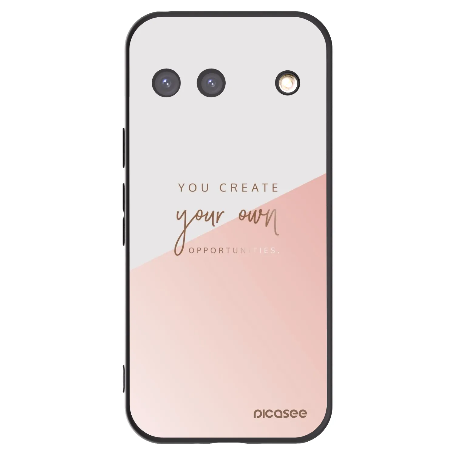 Picasee crna silikonska maskica za Google Pixel 9 - You create your own opportunities