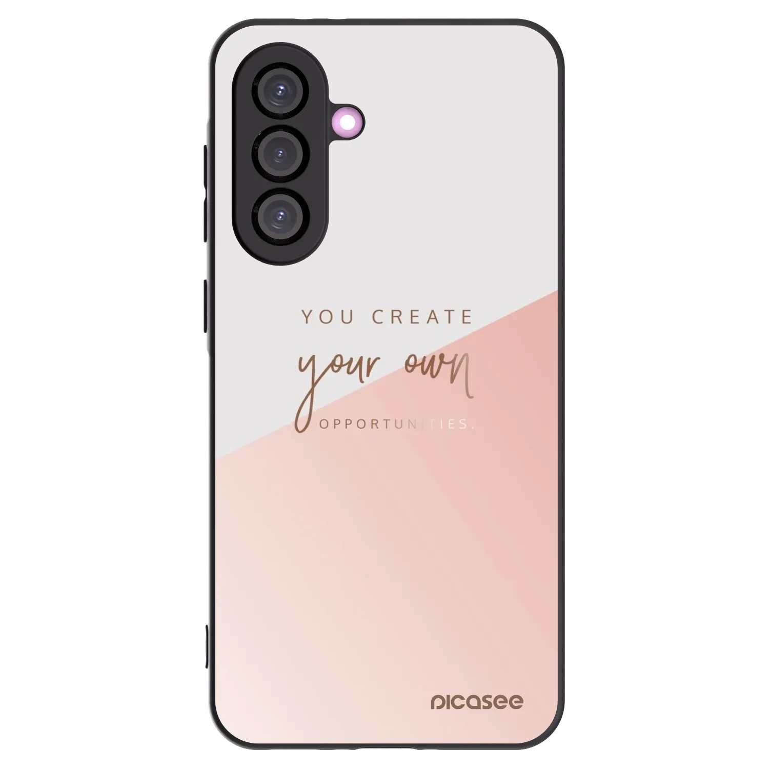 Picasee crna silikonska maskica za Samsung Galaxy A36 5G - You create your own opportunities