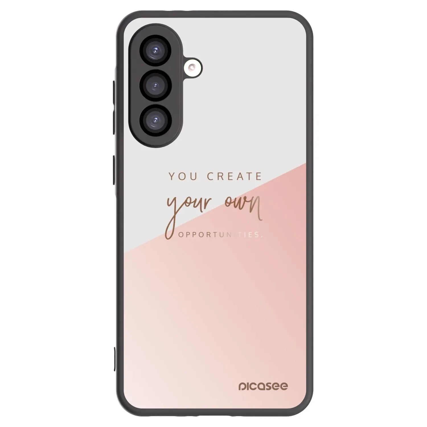 Picasee crna silikonska maskica za Samsung Galaxy A26 5G A266B - You create your own opportunities