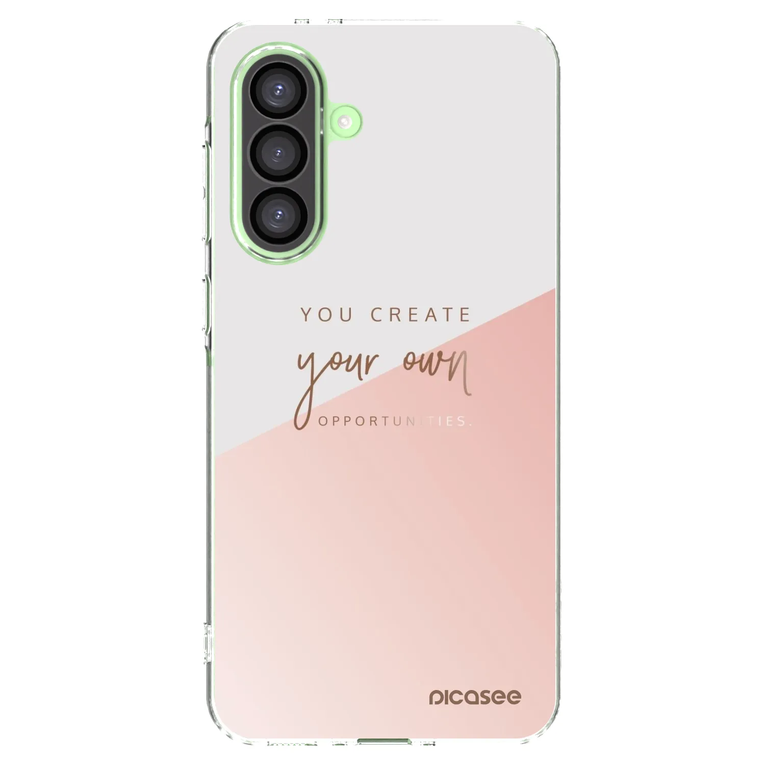 Picasee silikonska prozirna maskica za Samsung Galaxy A26 5G A266B - You create your own opportunities