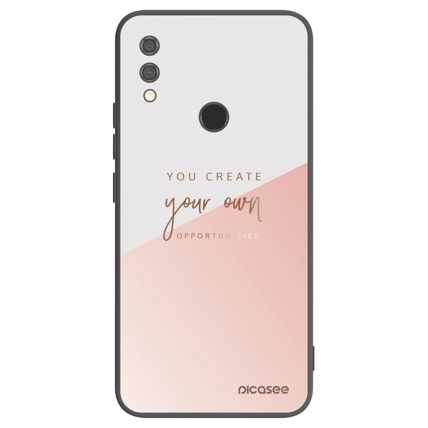Picasee crna silikonska maskica za Xiaomi Redmi Note 7 - You create your own opportunities