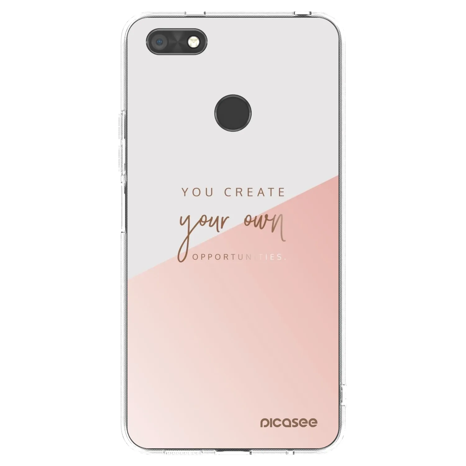 Picasee silikonska prozirna maskica za Huawei P9 Lite Mini - You create your own opportunities