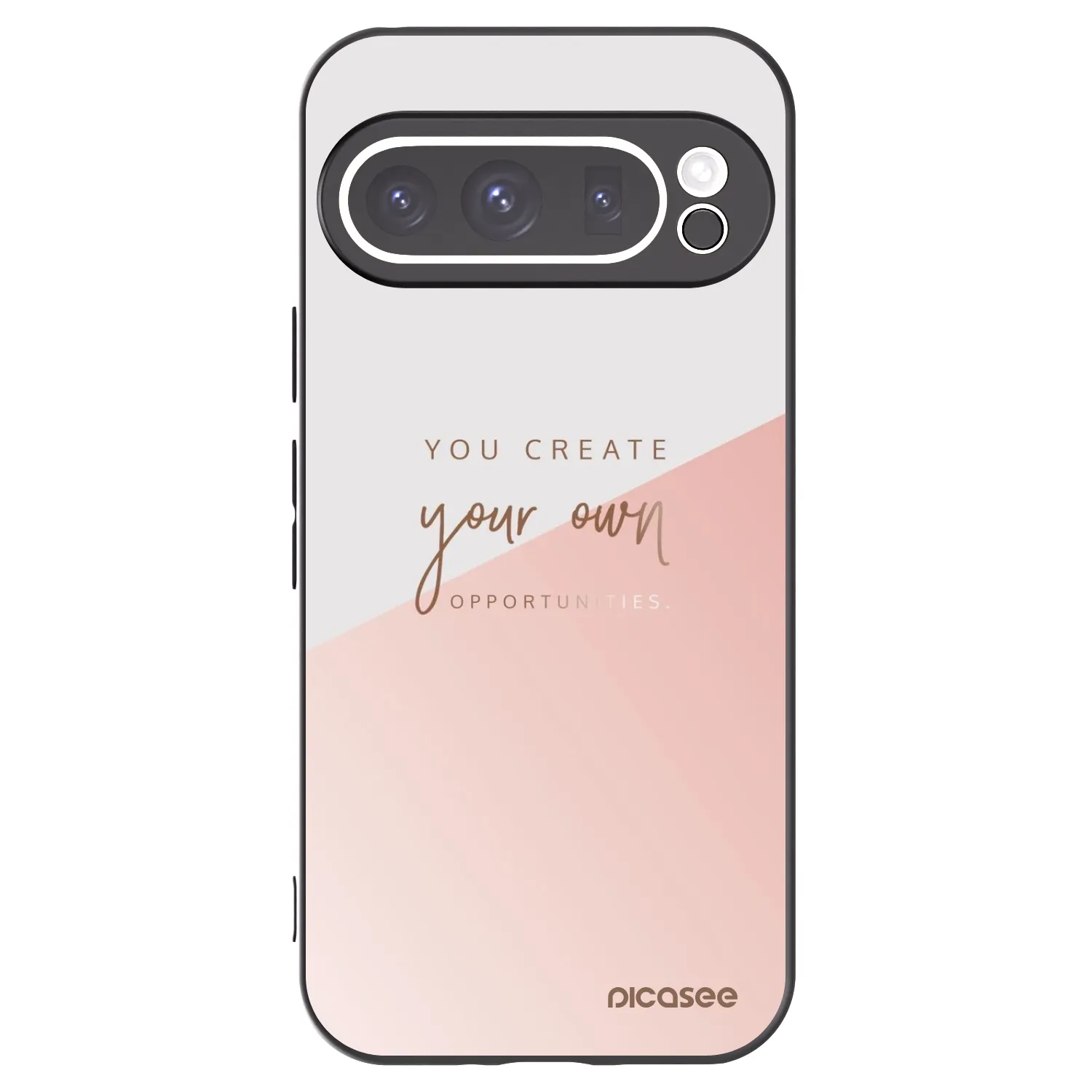Picasee crna silikonska maskica za Google Pixel 9 Pro - You create your own opportunities