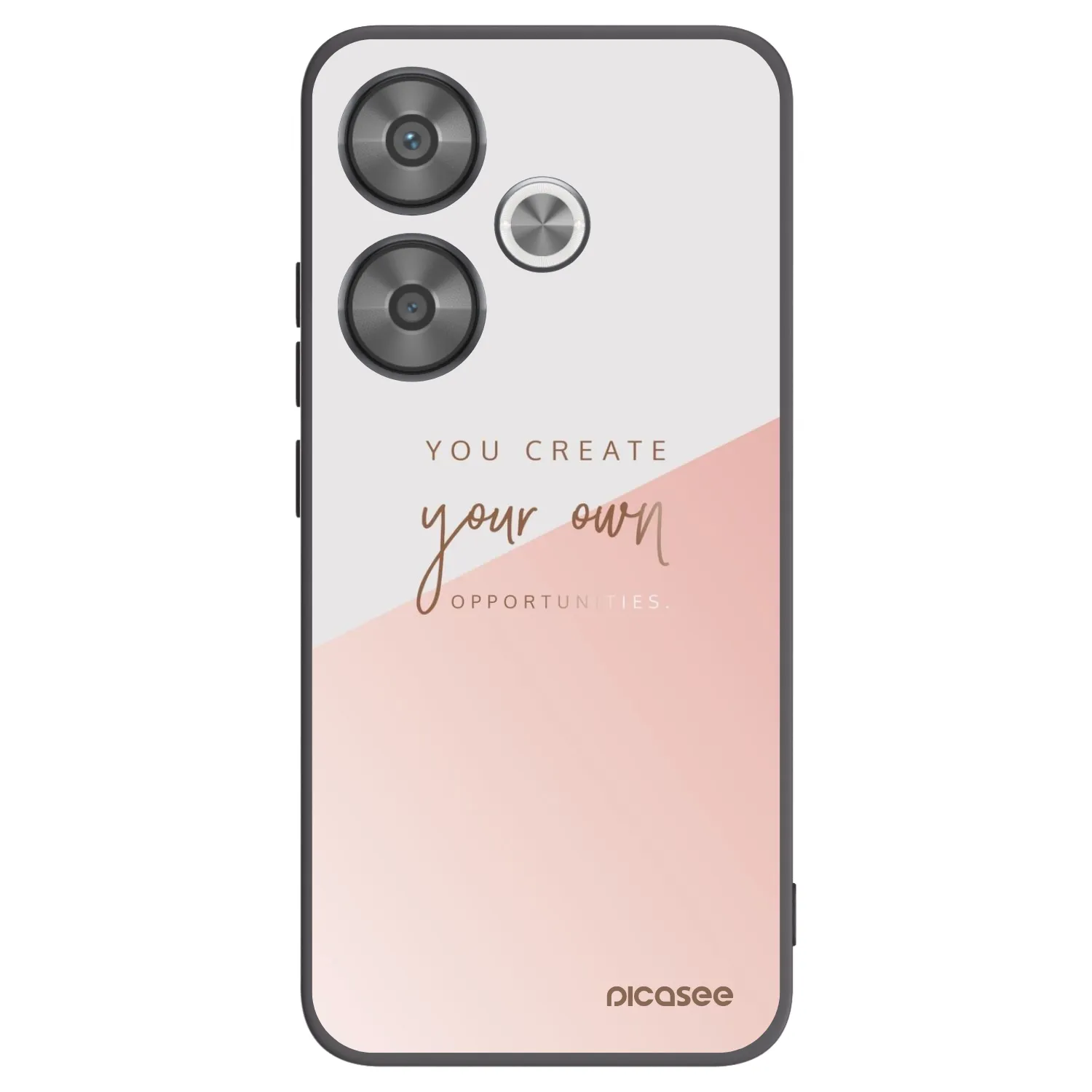 Picasee crna silikonska maskica za Xiaomi Poco F6 - You create your own opportunities