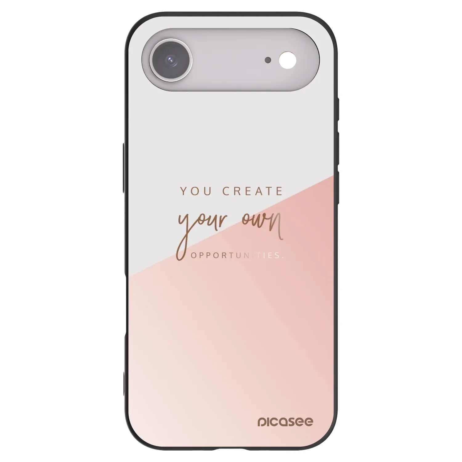 Picasee crna silikonska maskica za Apple iPhone Air - You create your own opportunities