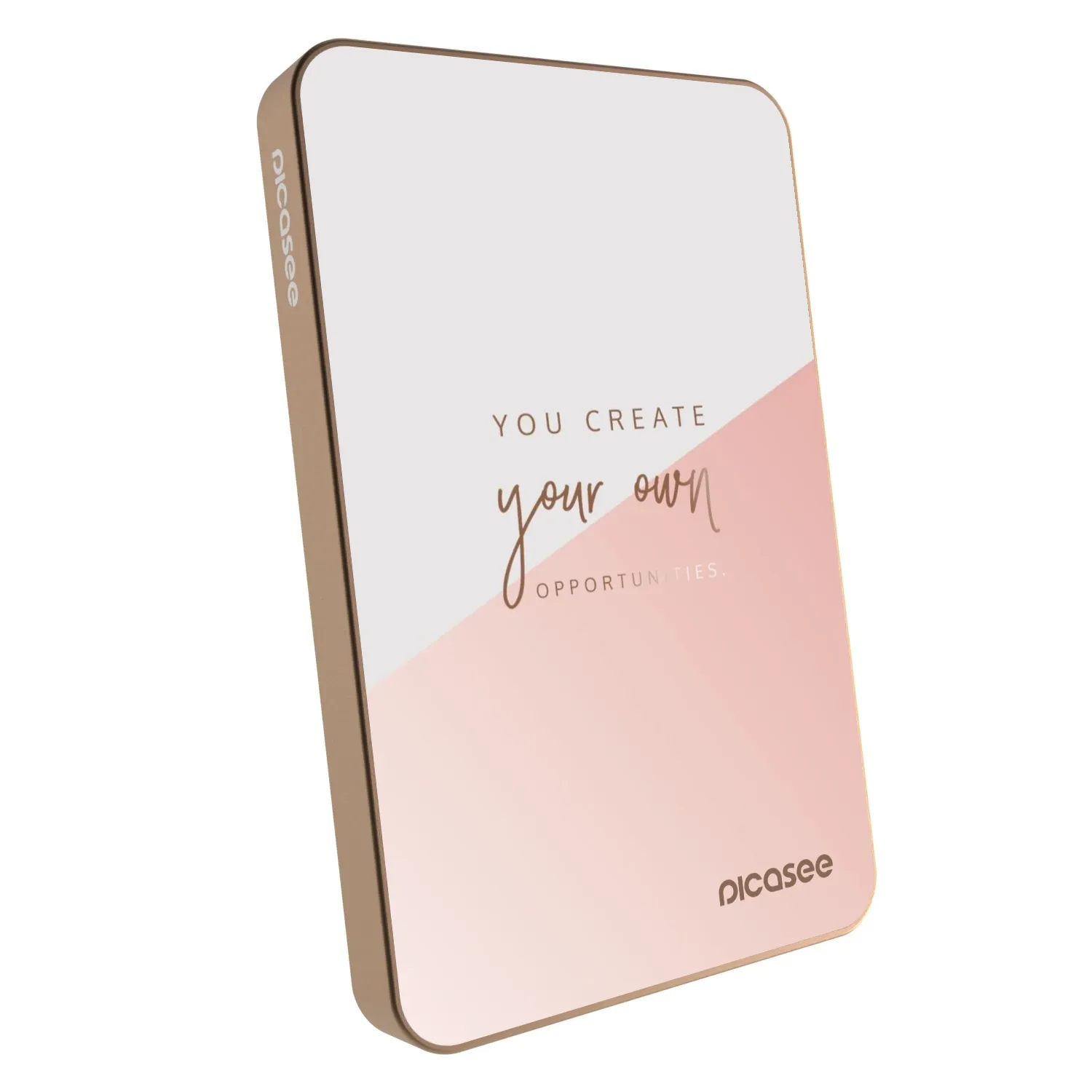 Picasee Prijenosni punjač s MagSafe 5 000 mAh Zlatni - You create your own opportunities