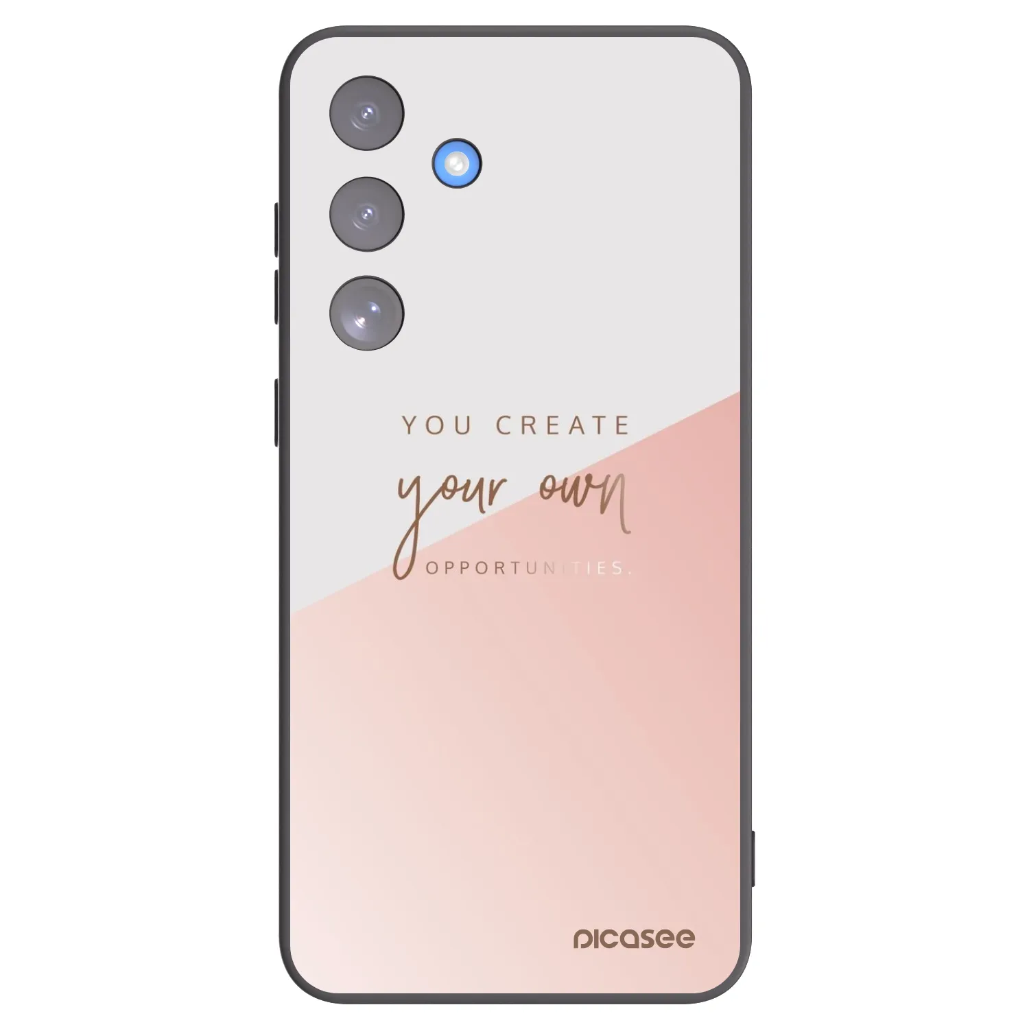 Picasee crna silikonska maskica za Samsung Galaxy S25 FE 5G - You create your own opportunities