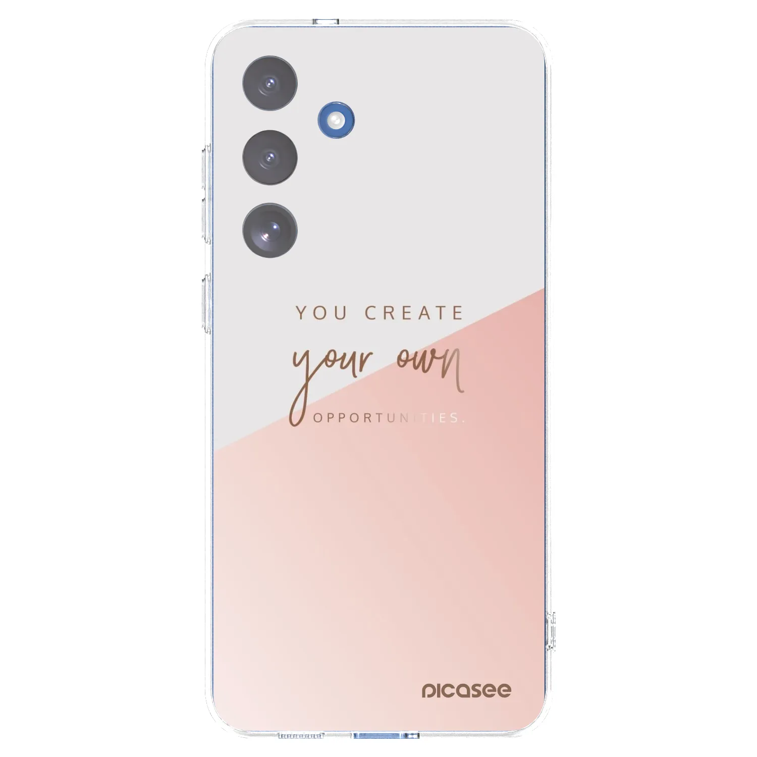 Picasee silikonska prozirna maskica za Samsung Galaxy S25 FE 5G - You create your own opportunities