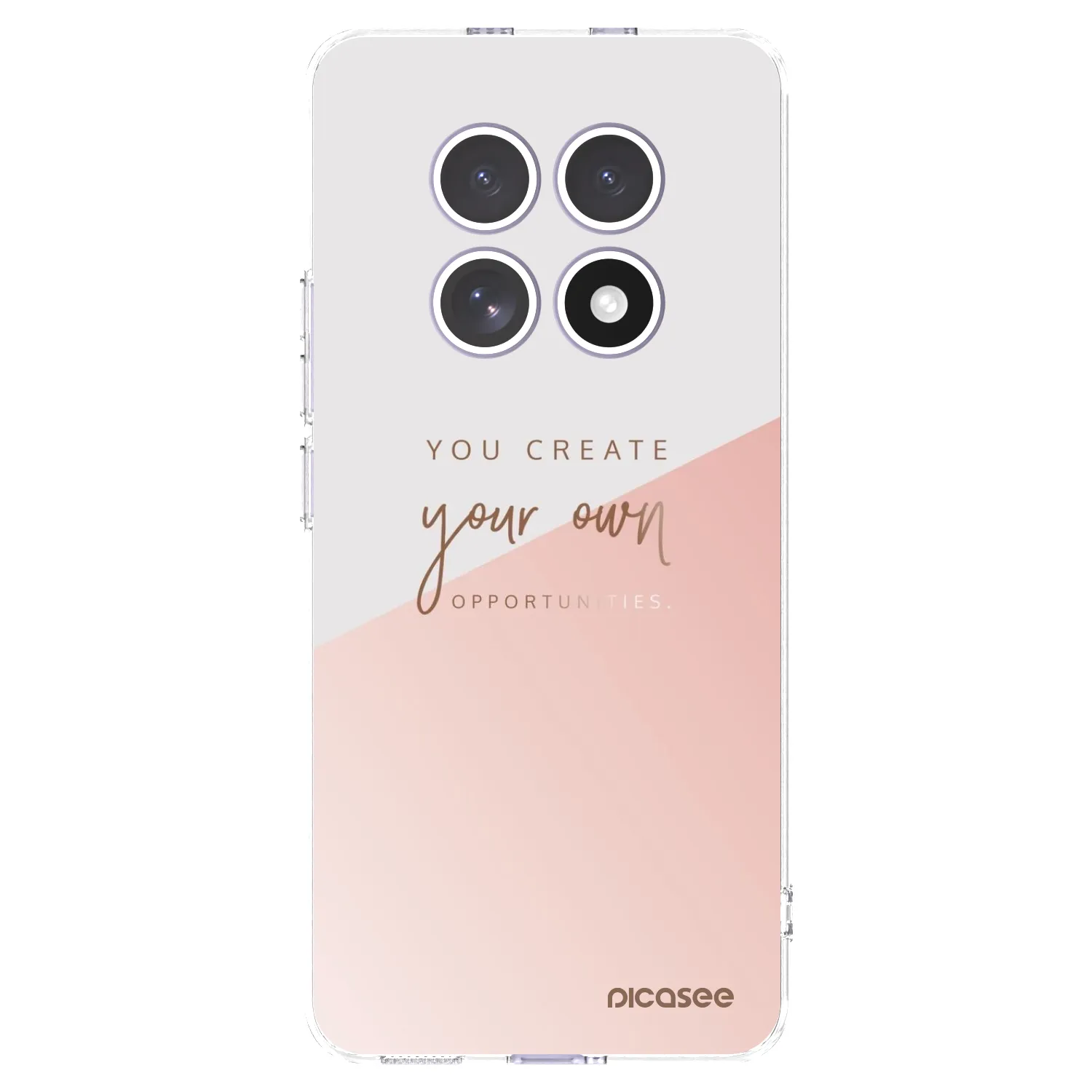 Picasee silikonska prozirna maskica za Xiaomi Redmi Note 15 - You create your own opportunities