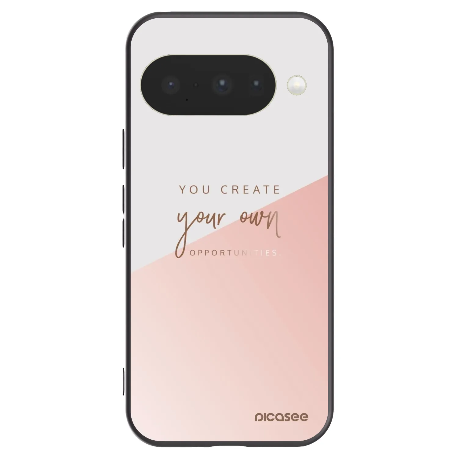 Picasee crna silikonska maskica za Google Pixel 10 - You create your own opportunities