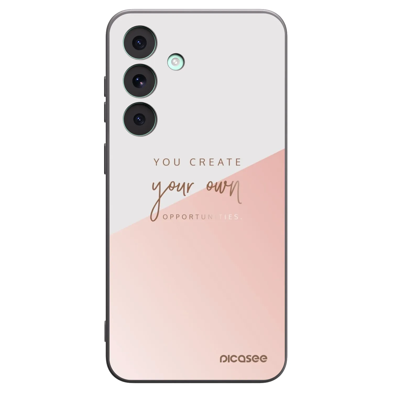 Picasee crna silikonska maskica za Samsung Galaxy S26 FE - You create your own opportunities