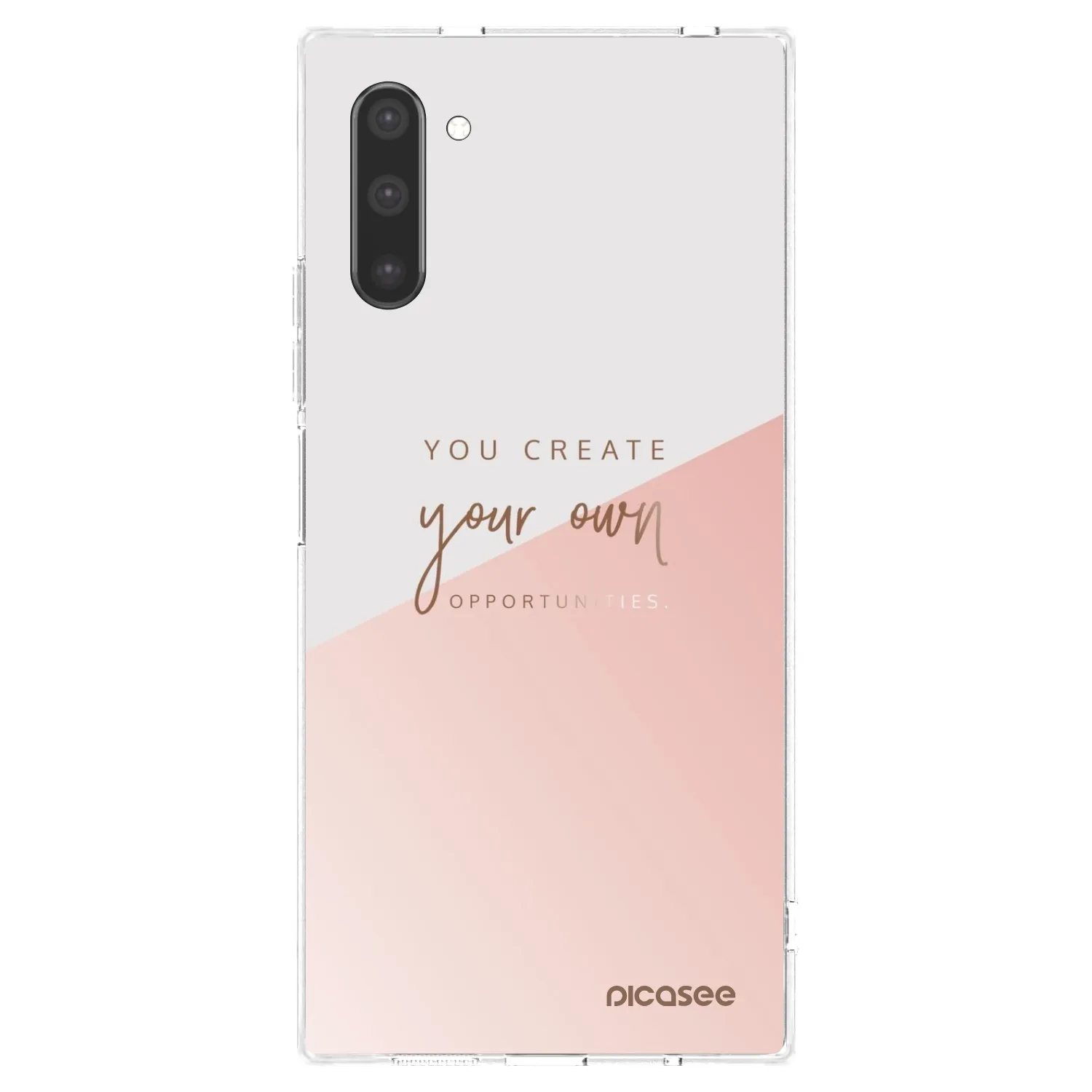 Picasee silikonska prozirna maskica za Samsung Galaxy Note 10 N970F - You create your own opportunities
