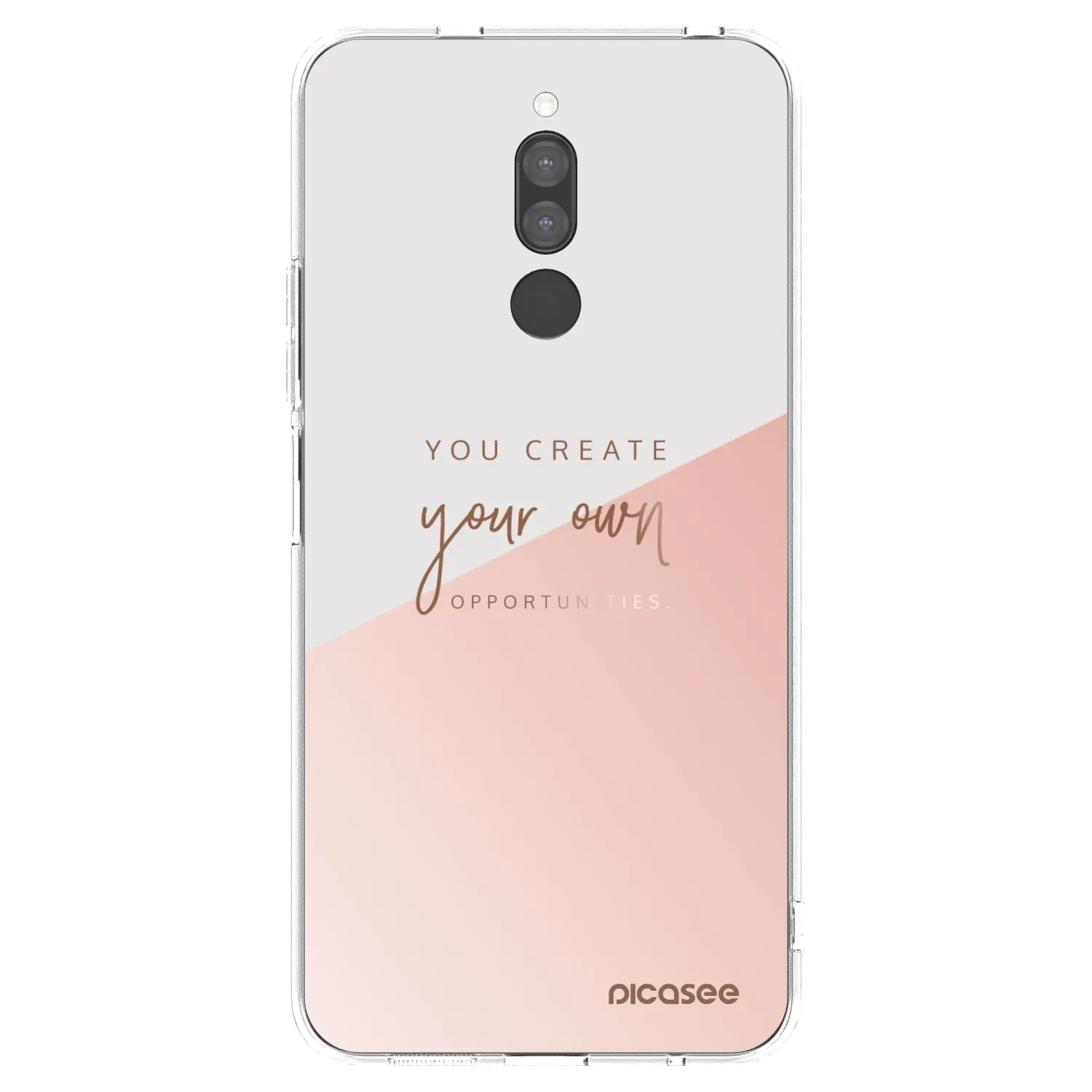 Picasee silikonska prozirna maskica za Xiaomi Redmi 8 - You create your own opportunities