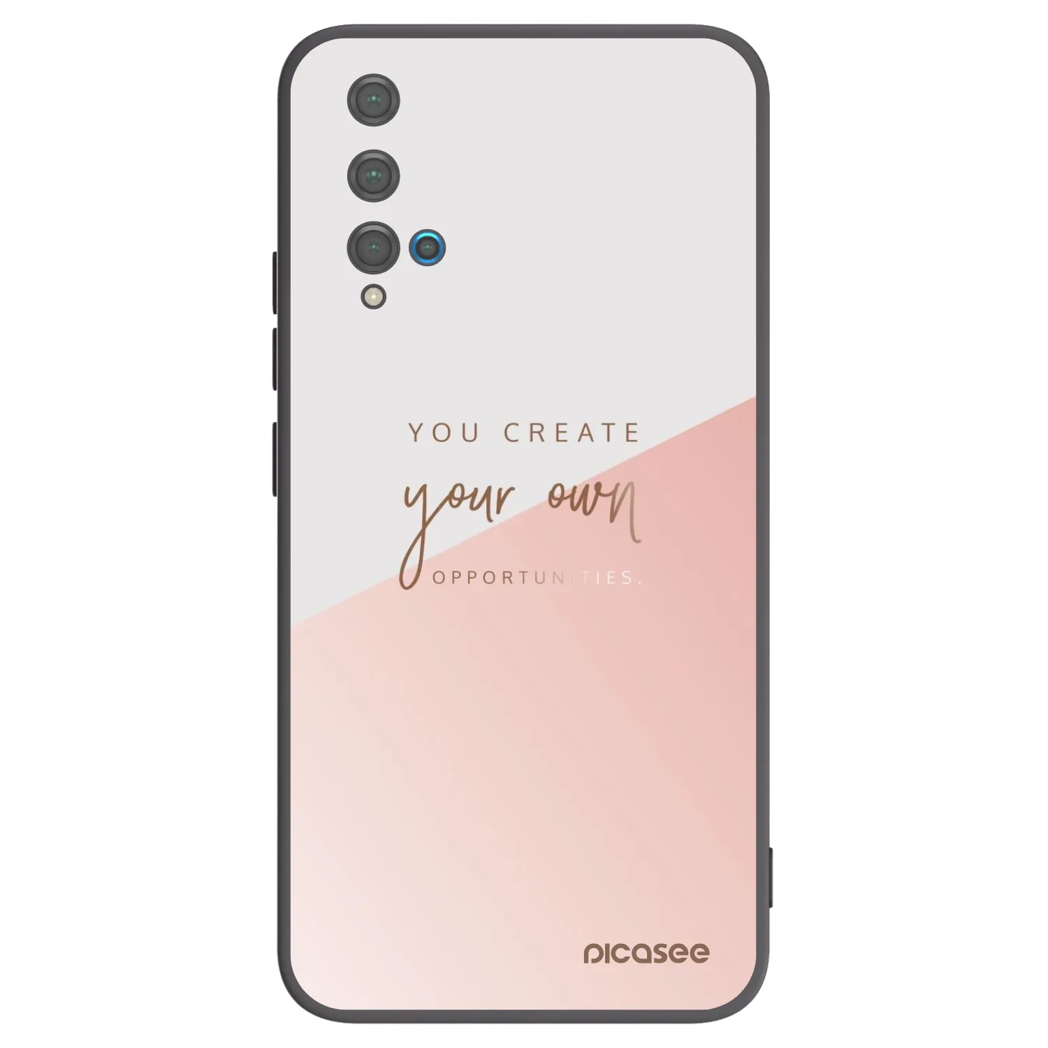 Picasee crna silikonska maskica za Huawei Nova 5T - You create your own opportunities