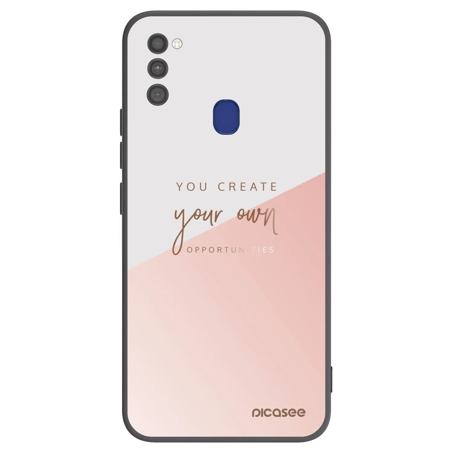 Picasee crna silikonska maskica za Samsung Galaxy M21 M215F - You create your own opportunities
