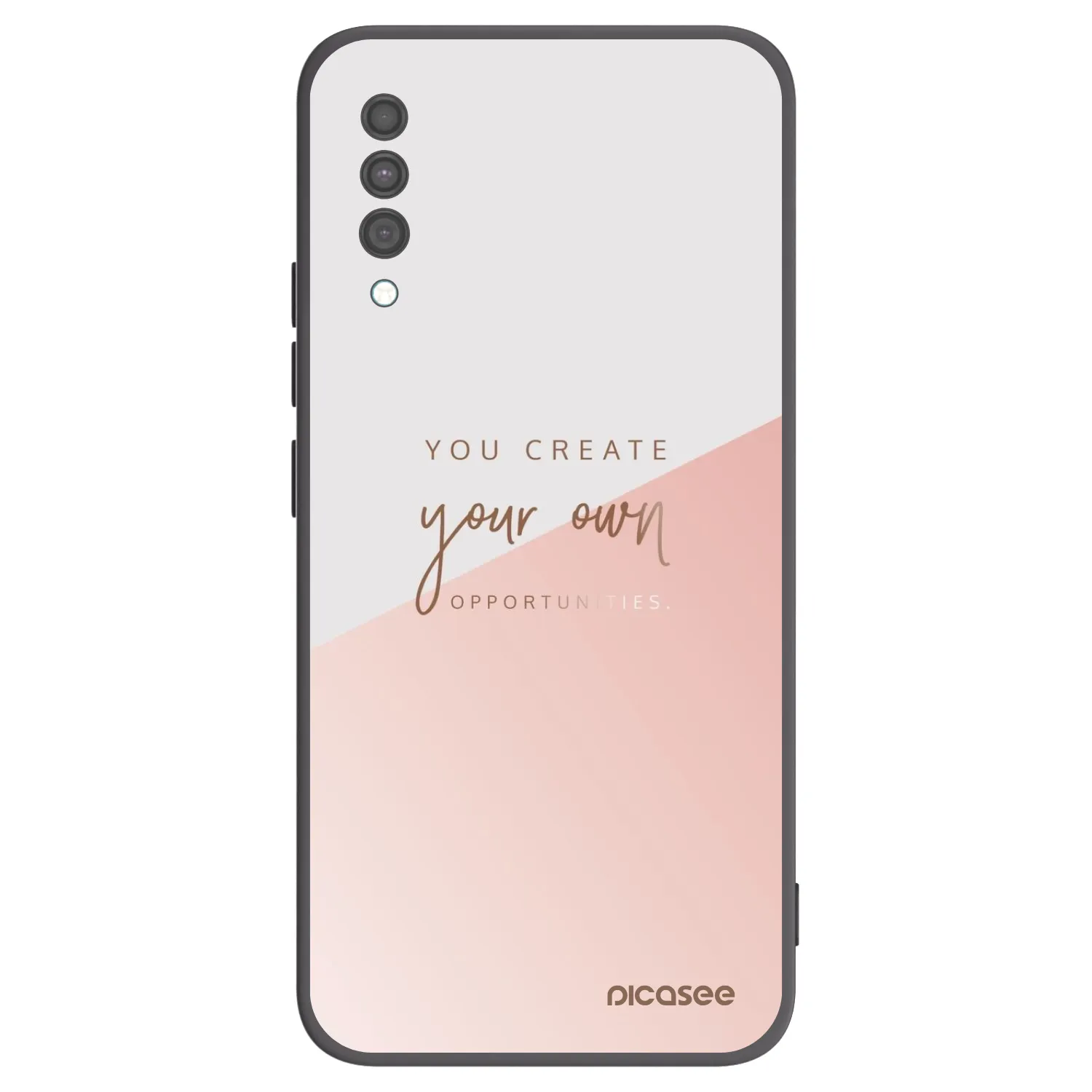 Picasee crna silikonska maskica za Samsung Galaxy A30s A307F - You create your own opportunities