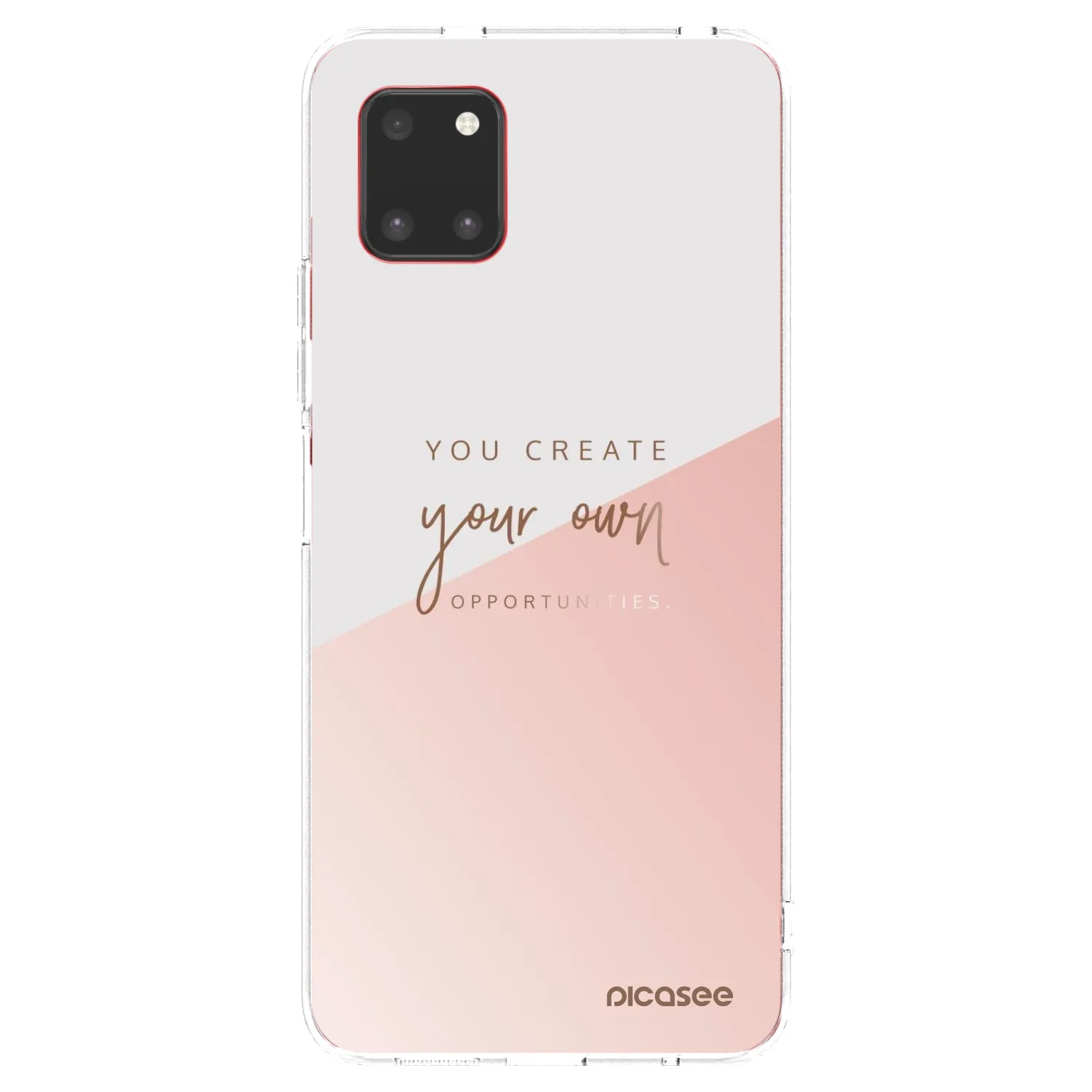 Picasee silikonska prozirna maskica za Samsung Galaxy Note 10 Lite N770F - You create your own opportunities