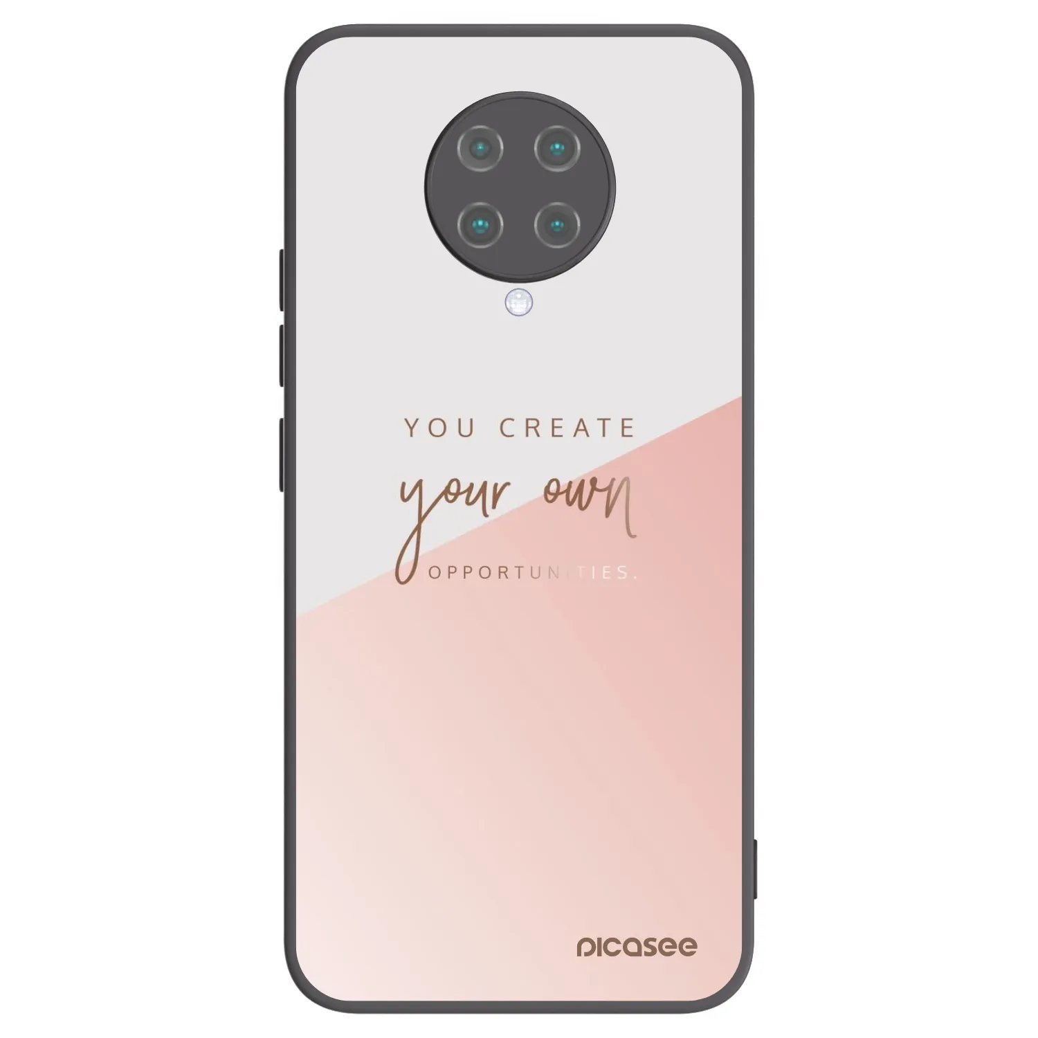 Picasee crna silikonska maskica za Xiaomi Poco F2 Pro - You create your own opportunities
