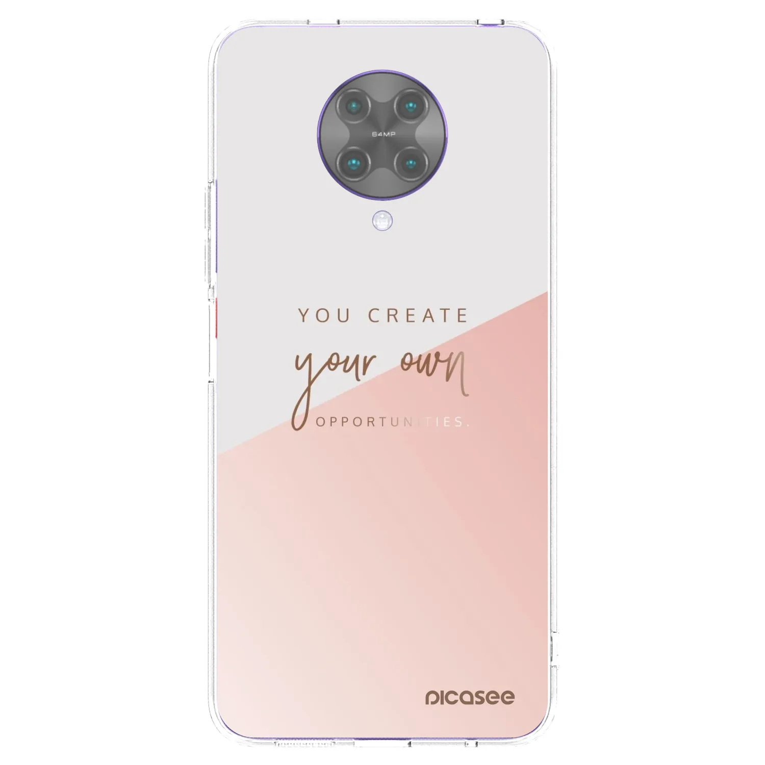 Picasee silikonska prozirna maskica za Xiaomi Poco F2 Pro - You create your own opportunities