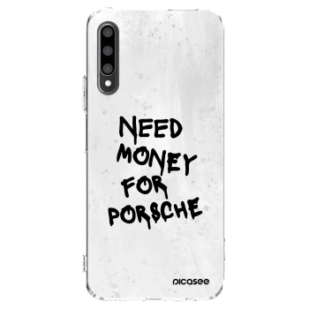 Picasee silikonska prozirna maskica za Honor 9X Pro - White Dollar