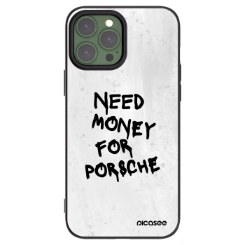 Picasee crna silikonska maskica za Apple iPhone 13 Pro Max - White Dollar