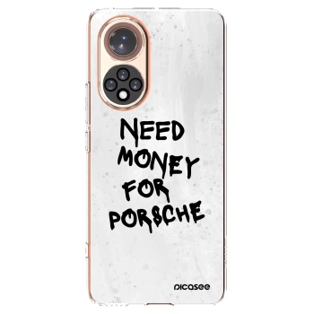 Picasee silikonska prozirna maskica za Honor 50 5G - White Dollar