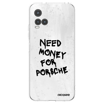Picasee silikonska prozirna maskica za Vivo Y33s - White Dollar