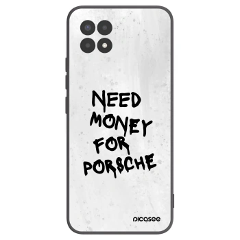 Picasee crna silikonska maskica za Realme 8i - White Dollar