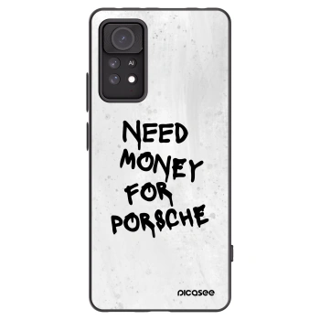 Picasee crna silikonska maskica za Xiaomi Redmi Note 11 Pro - White Dollar