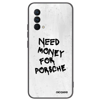 Picasee crna silikonska maskica za Realme GT Master Edition 5G - White Dollar