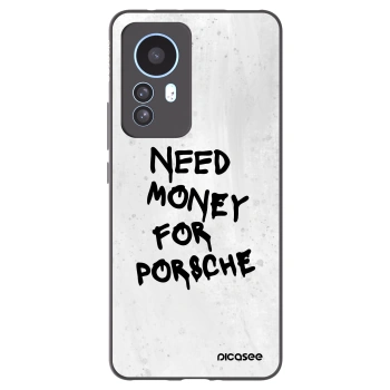 Picasee crna silikonska maskica za Xiaomi 12T Pro - White Dollar