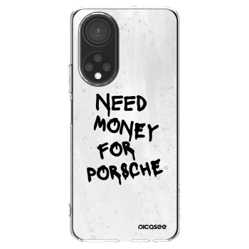 Picasee silikonska prozirna maskica za Honor X7 - White Dollar