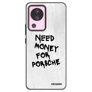 Picasee crna silikonska maskica za Xiaomi 13 Lite - White Dollar