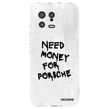 Picasee silikonska prozirna maskica za Xiaomi 13 - White Dollar