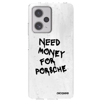 Picasee silikonska prozirna maskica za Xiaomi Redmi Note 12 Pro+ 5G - White Dollar