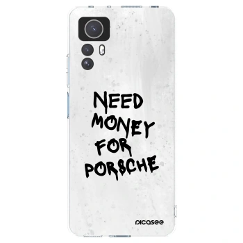 Picasee silikonska prozirna maskica za Xiaomi Redmi Note 12S - White Dollar