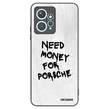 Picasee crna silikonska maskica za Xiaomi Redmi Note 12 4G - White Dollar