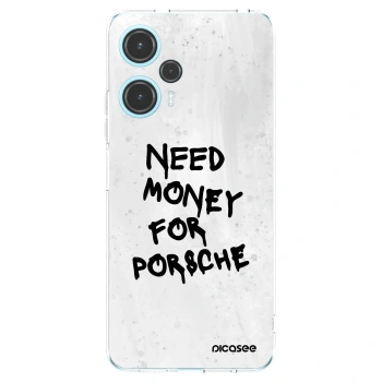 Picasee silikonska prozirna maskica za Xiaomi Poco F5 - White Dollar