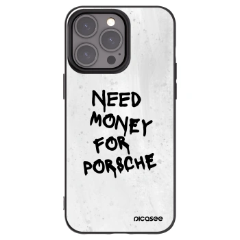 Picasee crna silikonska maskica za Apple iPhone 15 Pro Max - White Dollar