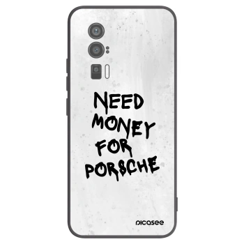 Picasee crna silikonska maskica za Xiaomi Poco F5 Pro 5G - White Dollar
